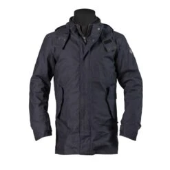 Helstons Fall Tissu Technique Blue Motorcycle Jacket