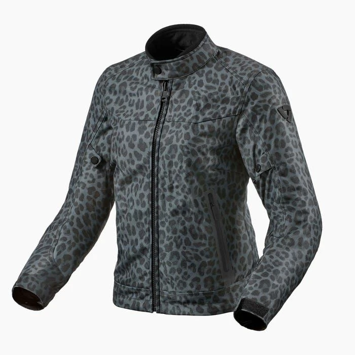 REV'IT! Jacket Shade H2O Ladies Leopard Dark Grey 3 REV'IT! Jacket Shade H2O Ladies Leopard Dark Grey