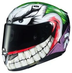 HJC RPHA 11 DC Comics Joker MC48 Integraalhelm -Motorfiets Accessoires Verkoop 54.07.f2.h1hjcrpha11joker21675941020