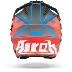 Airoh Commander Boost Rood Mat Blauw Adventure Helm -Motorfiets Accessoires Verkoop Airoh Commander Boost Red Blue Matt v2.19