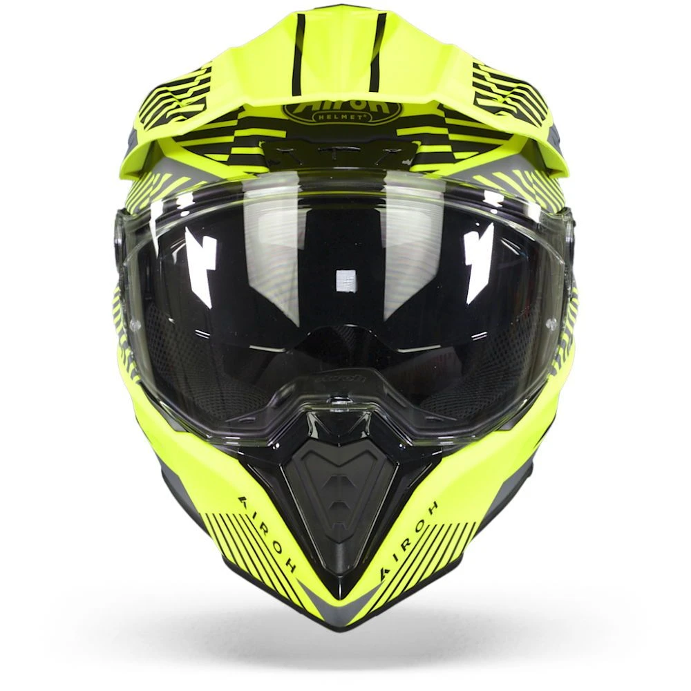 Airoh Commander Boost Mat Geel Adventure Helm 7 Airoh Commander Boost Mat Geel Adventure Helm - Afbeelding 5
