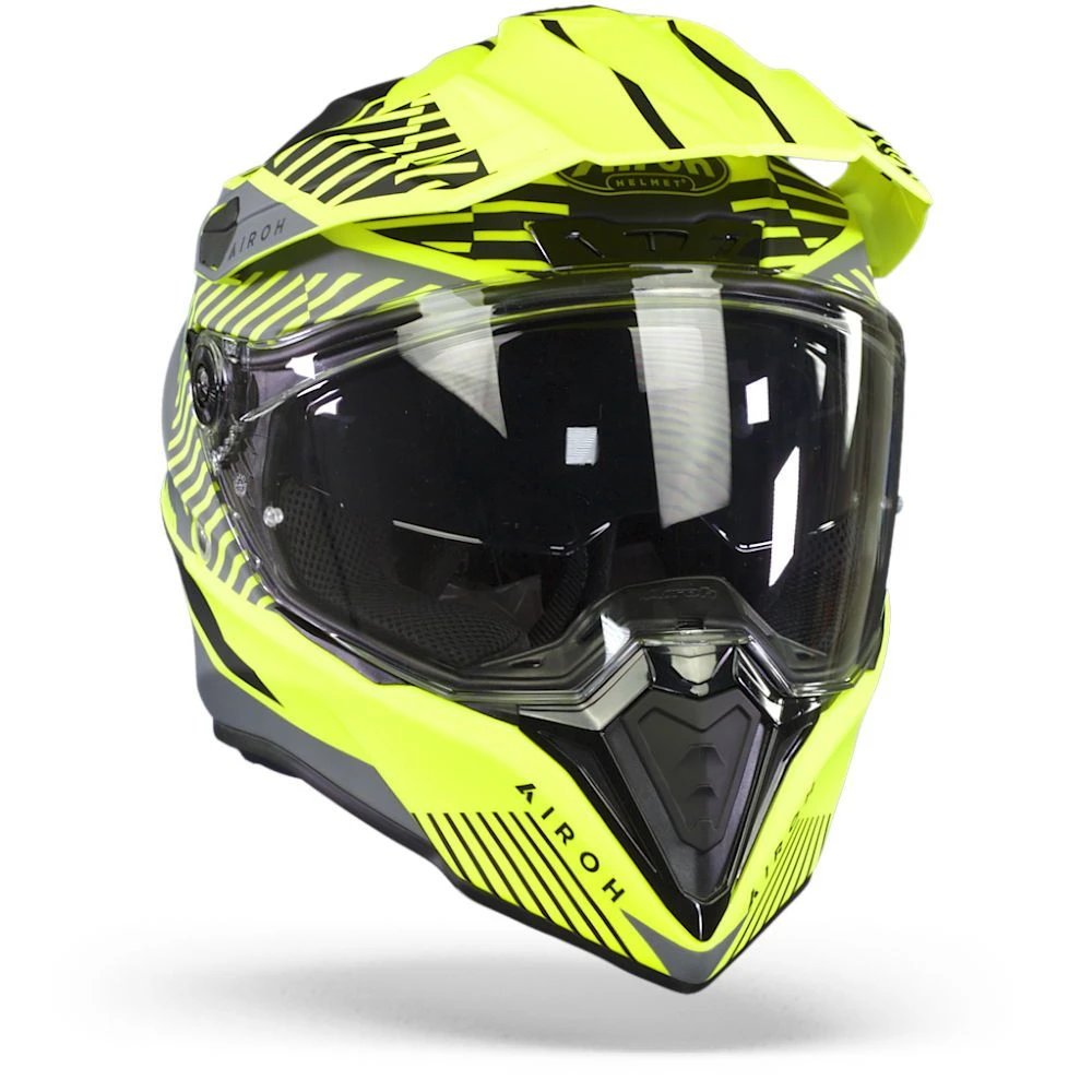 Airoh Commander Boost Mat Geel Adventure Helm 5 Airoh Commander Boost Mat Geel Adventure Helm - Afbeelding 3