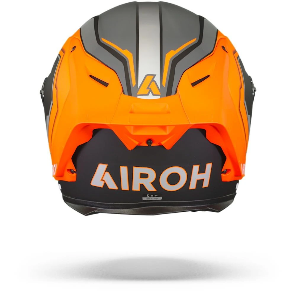 Airoh GP550 S Rush Oranje Fluo Mat Integraalhelm 3 Airoh GP550 S Rush Oranje Fluo Mat Integraalhelm