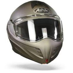 Airoh Mathisse Color Mat Bronze Systeemhelm -Motorfiets Accessoires Verkoop Airoh mathisse color bronze matt.35