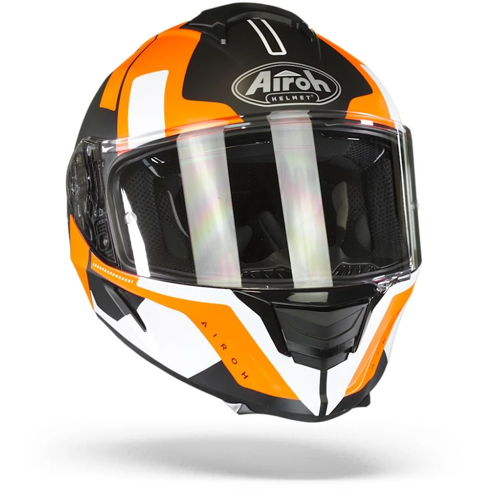 Airoh Spark Shogun Oranje Mat Integraalhelm 4 Airoh Spark Shogun Oranje Mat Integraalhelm - Afbeelding 2