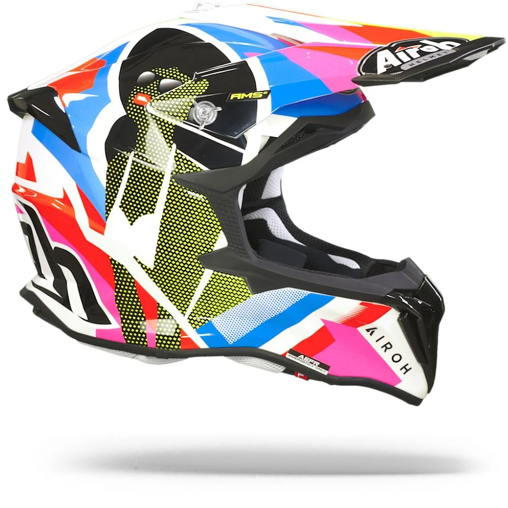 Airoh Strycker View Gloss Crosshelm 5 Airoh Strycker View Gloss Crosshelm - Afbeelding 3