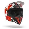 Airoh Wraap Raze Rood Wit Crosshelm 1 Airoh Wraap Raze Rood Wit Crosshelm -Motorfiets Accessoires Verkoop Airoh wraap raze red white.35