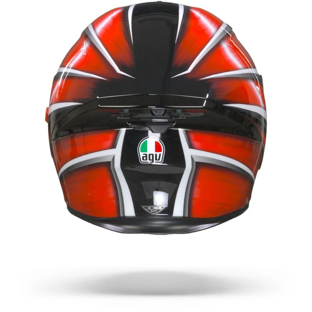 AGV K5 S Tempest Zwart Rood Integraalhelm 5 AGV K5 S Tempest Zwart Rood Integraalhelm - Afbeelding 3