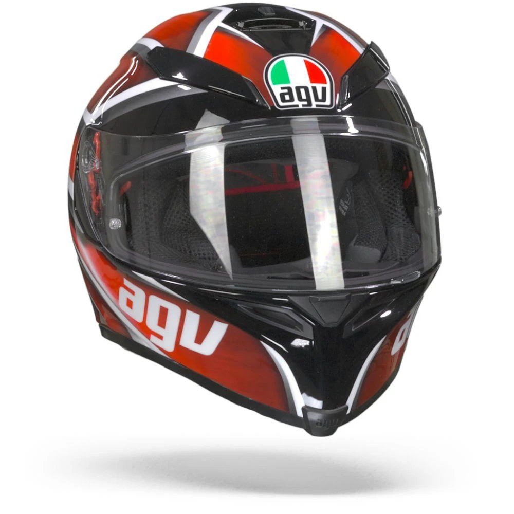 AGV K5 S Tempest Zwart Rood Integraalhelm 4 AGV K5 S Tempest Zwart Rood Integraalhelm - Afbeelding 2