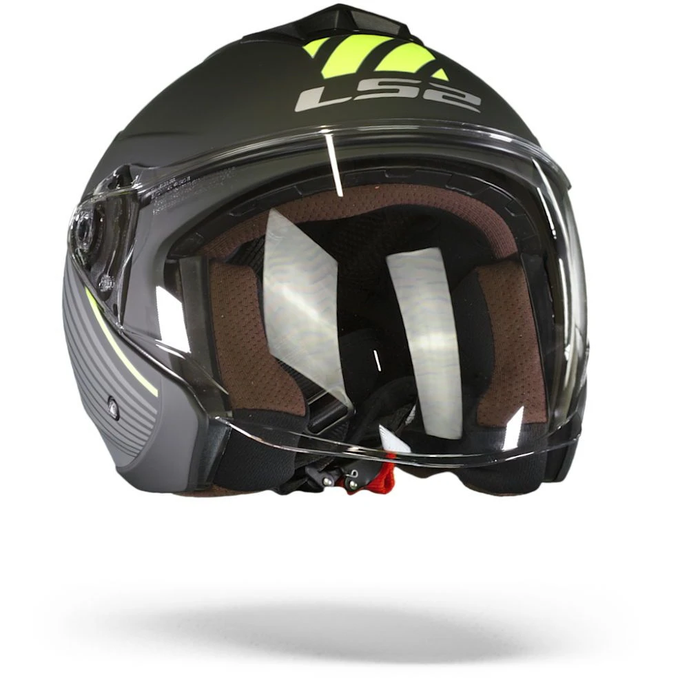 LS2 OF573 Twister II Luna Mat Zwart Titanium Jethelm 3 LS2 OF573 Twister II Luna Mat Zwart Titanium Jethelm