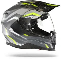 Nexx X.WED2 Columbus Grijs Neon Mat Adventure Helm -Motorfiets Accessoires Verkoop Nexx x wed 2 columbus grey neon mt.29