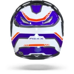 Nexx X.Vilijord Continental Wit Blauw Rood Systeemhelm -Motorfiets Accessoires Verkoop Nexxx.vjcontinentalwhitebluered.19