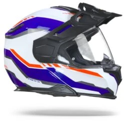 Nexx X.Vilijord Continental Wit Blauw Rood Systeemhelm -Motorfiets Accessoires Verkoop Nexxx.vjcontinentalwhitebluered.29