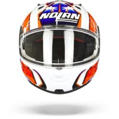 Nolan N60-6 Gemini Replica 50 C. Stoner Metal Wit Integraalhelm -Motorfiets Accessoires Verkoop Nolan n60 6 gemini replica 50.01