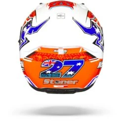 Nolan N60-6 Gemini Replica 50 C. Stoner Metal Wit Integraalhelm -Motorfiets Accessoires Verkoop Nolan n60 6 gemini replica 50.19