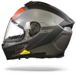 Nolan N80-8 Mandrake N-Com 47 Mat Lava Grijs Rood Integraalhelm -Motorfiets Accessoires Verkoop Nolan n80 8 mandrake n com 47.11