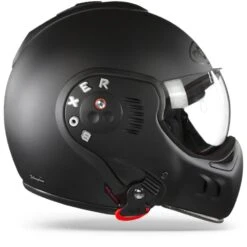 ROOF Boxer V8 Mat Zwart Systeemhelm
