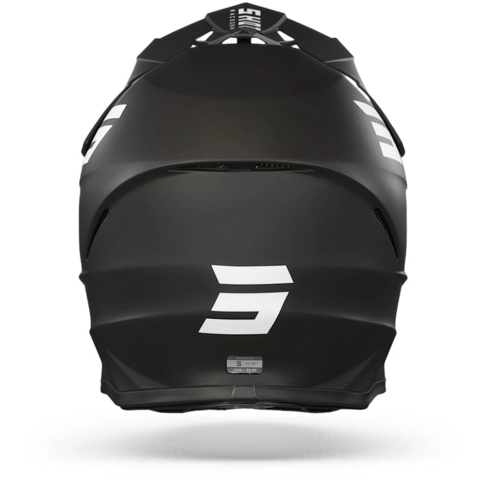 SHOT Furious Solid Zwart Mat 2.0 Crosshelm 6 SHOT Furious Solid Zwart Mat 2.0 Crosshelm - Afbeelding 4