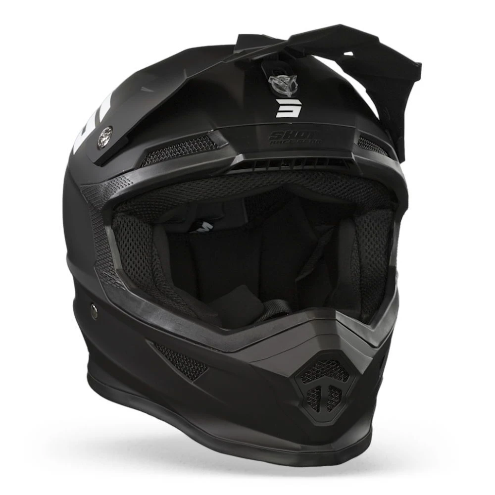 SHOT Furious Solid Zwart Mat 2.0 Crosshelm 4 SHOT Furious Solid Zwart Mat 2.0 Crosshelm - Afbeelding 2