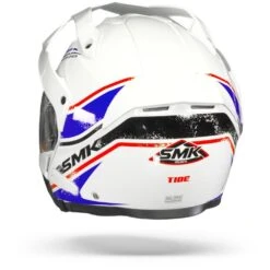 SMK Hybrid Evo Tide Wit Blauw Multihelm -Motorfiets Accessoires Verkoop Smk hybrid evo tide white blue.17