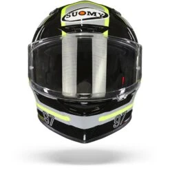 Suomy Track 1 Ninety Seven Grijs Zwart Integraalhelm -Motorfiets Accessoires Verkoop Suomy track 1 ninety seven grey black.01