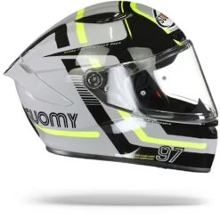 Suomy Track 1 Ninety Seven Grijs Zwart Integraalhelm -Motorfiets Accessoires Verkoop Suomy track 1 ninety seven grey black.29