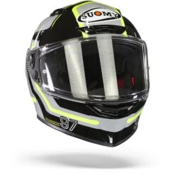 Suomy Track 1 Ninety Seven Grijs Zwart Integraalhelm -Motorfiets Accessoires Verkoop Suomy track 1 ninety seven grey black.35