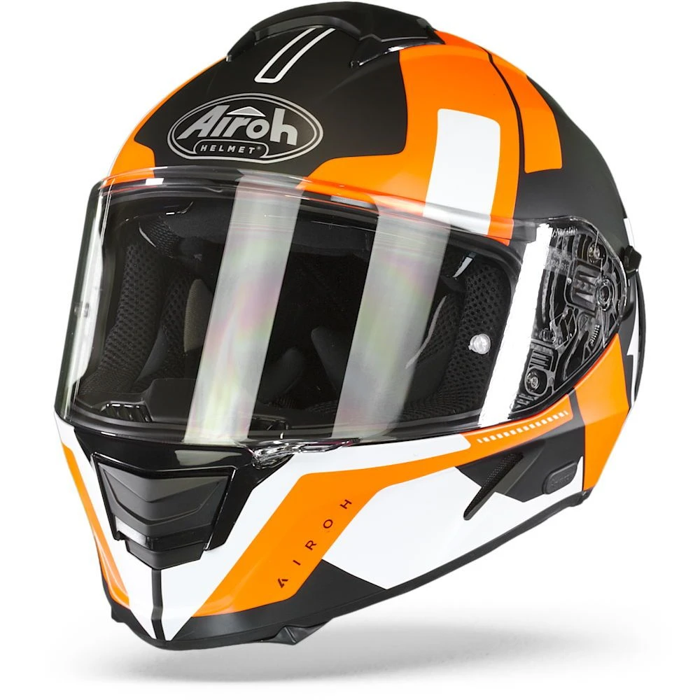 Airoh Spark Shogun Oranje Mat Integraalhelm 3 Airoh Spark Shogun Oranje Mat Integraalhelm