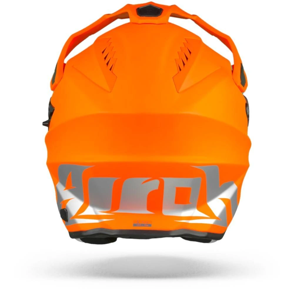 Airoh Commander Color Oranje Fluo Adventure Helm 6 Airoh Commander Color Oranje Fluo Adventure Helm - Afbeelding 4