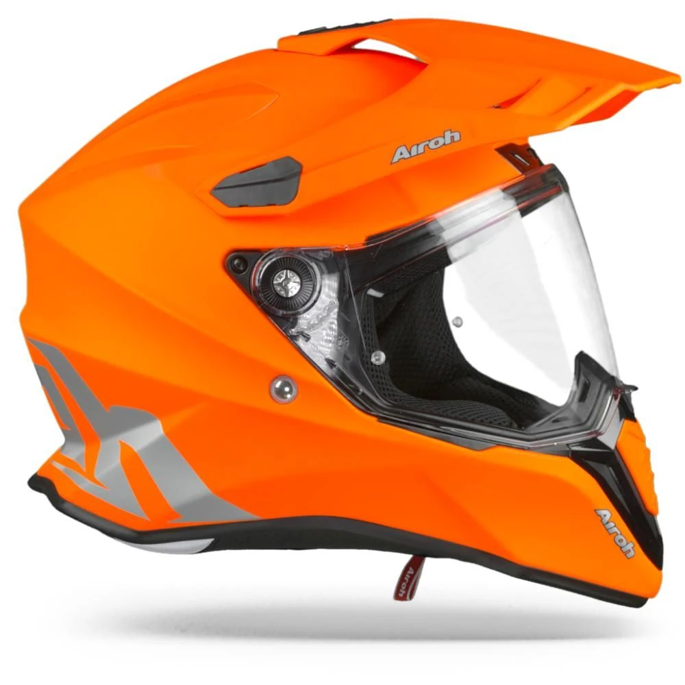 Airoh Commander Color Oranje Fluo Adventure Helm 7 Airoh Commander Color Oranje Fluo Adventure Helm - Afbeelding 5