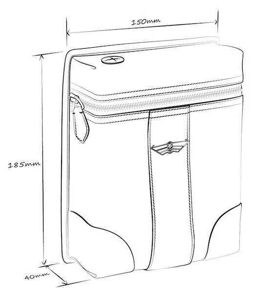 Artonvel Aviator Magnetische Tanktas 4 Artonvel Aviator Magnetische Tanktas - Afbeelding 2