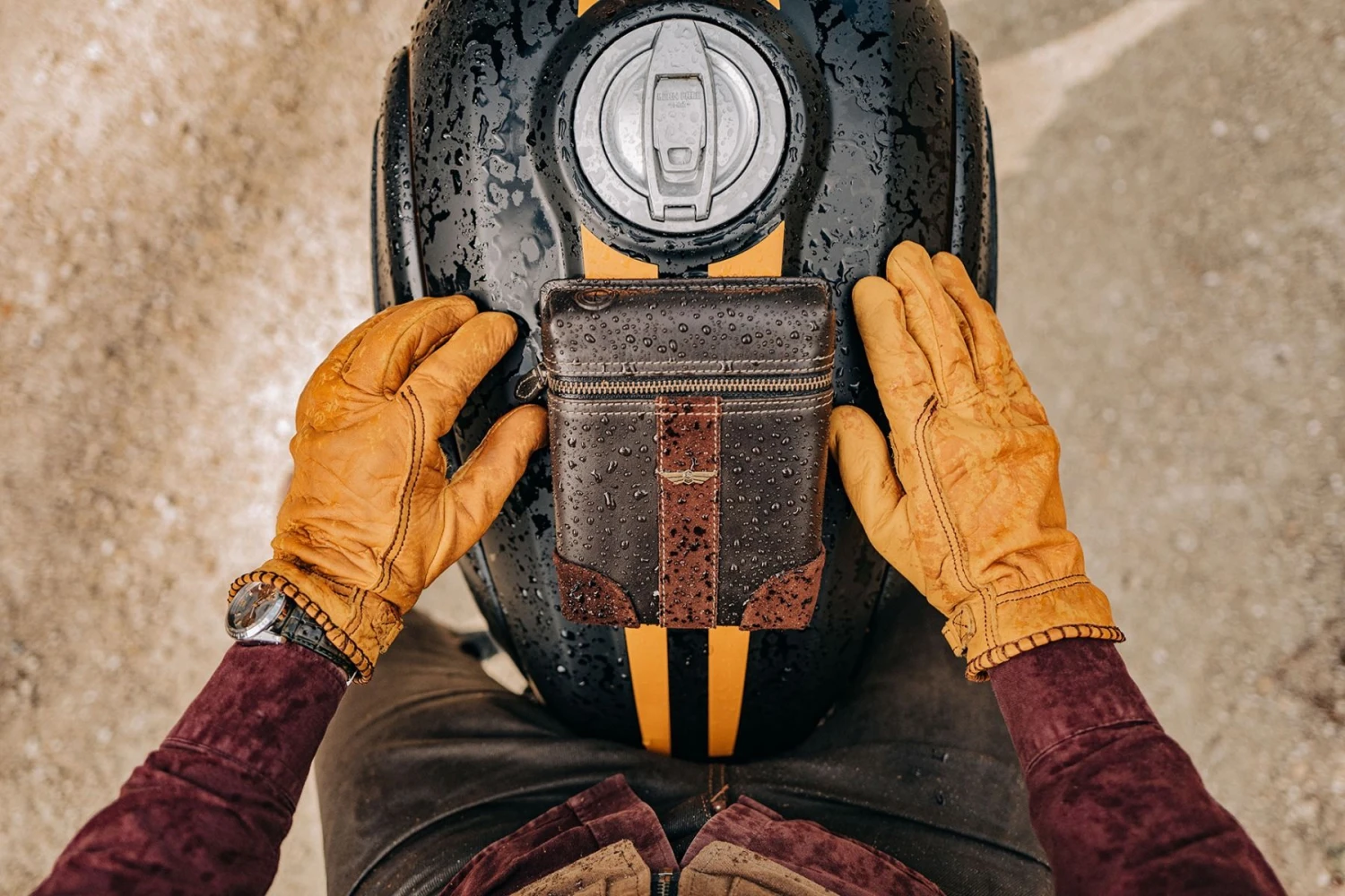 Artonvel Aviator Magnetische Tanktas 6 Artonvel Aviator Magnetische Tanktas - Afbeelding 4