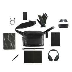 Artonvel Original Volledig Bruin Messenger Tas -Motorfiets Accessoires Verkoop artonvel original black messenger bag3 1