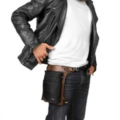 Artonvel Original Bruin Beentas -Motorfiets Accessoires Verkoop artonvel original brown leg bag