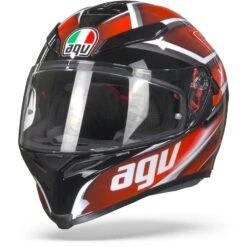AGV K5 S Tempest Zwart Rood Integraalhelm 12 AGV K5 S Tempest Zwart Rood Integraalhelm -Motorfiets Accessoires Verkoop avgk5stempestblackred frontpage