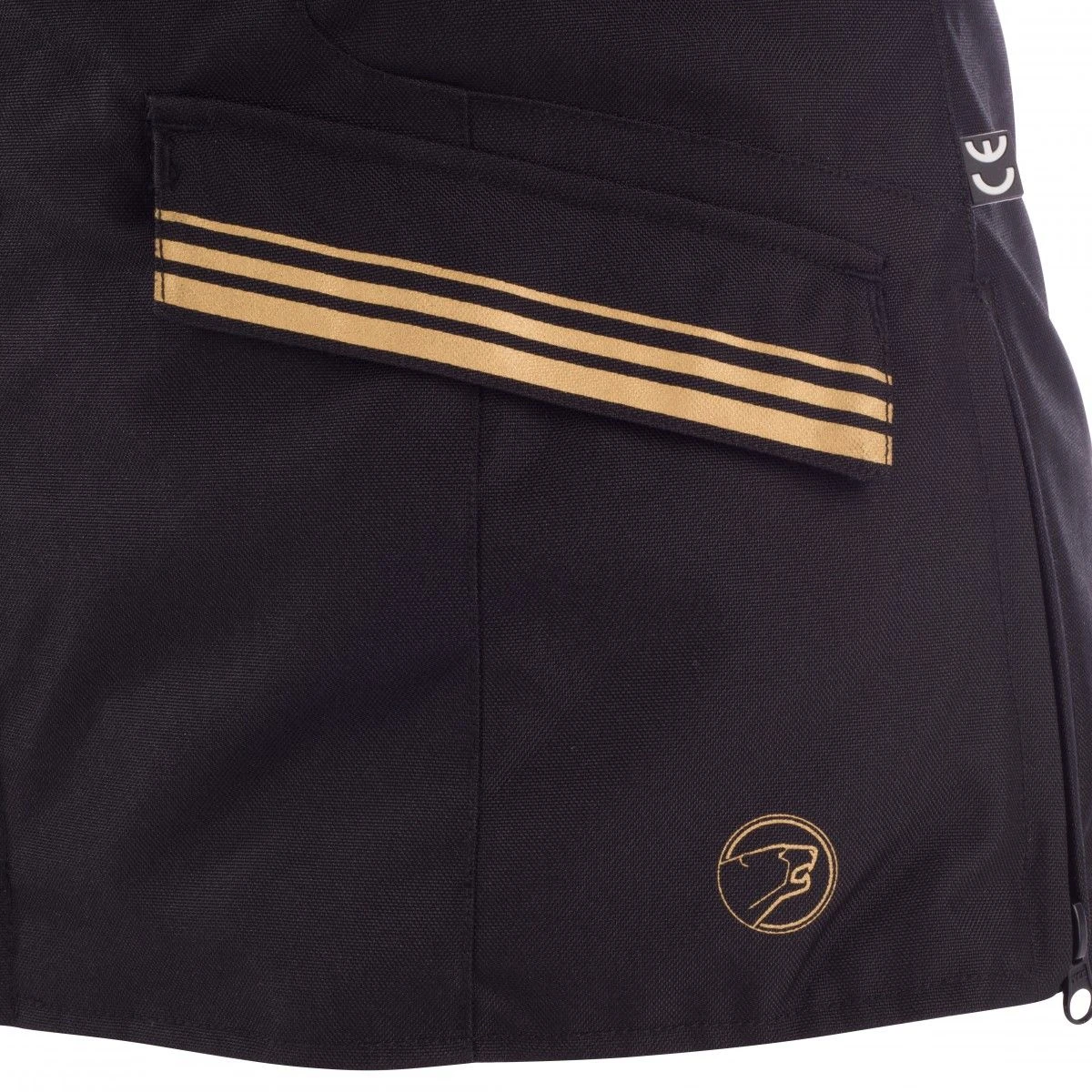 Bering Jacket Lady Shine Black Gold 5 Bering Jacket Lady Shine Black Gold - Afbeelding 3