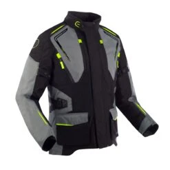 Bering Jacket Vision Black Grey -Motorfiets Accessoires Verkoop bering jacket vision black grey