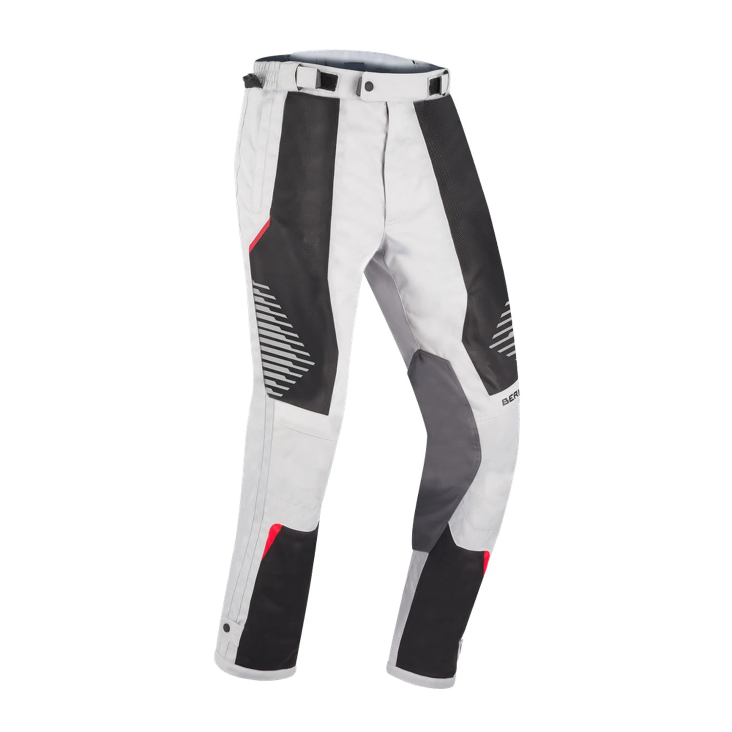 Bering Trousers Bakundu Grey Black Red 3 Bering Trousers Bakundu Grey Black Red