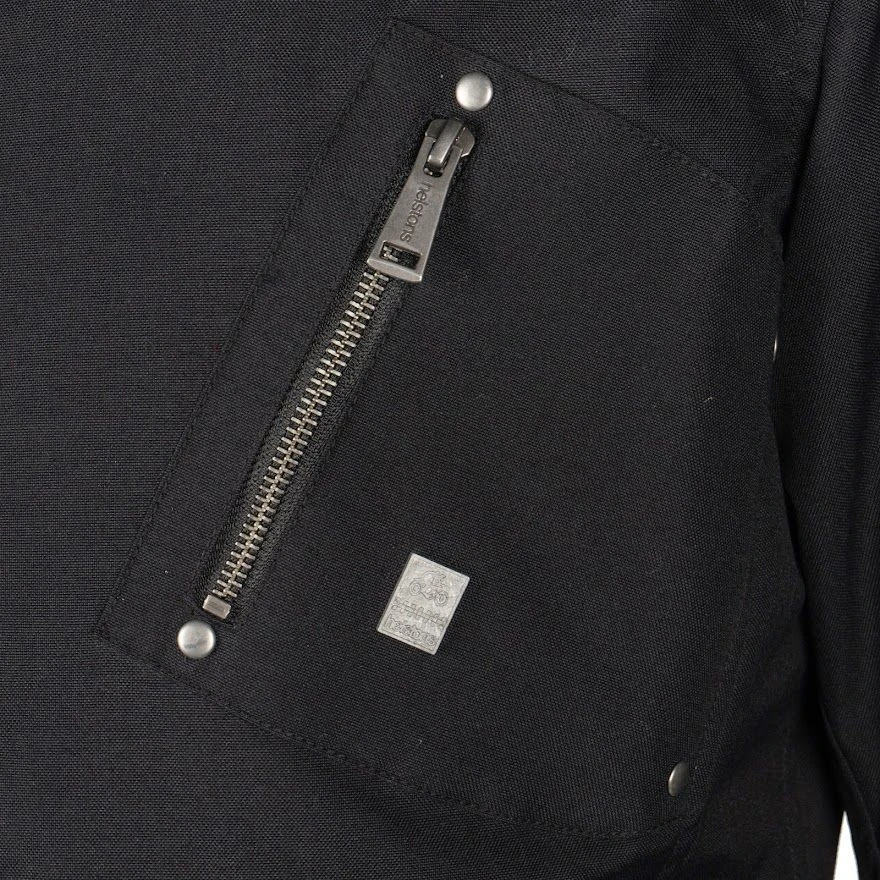 Helstons Colt Technical Fabric Black Jacket 3 Helstons Colt Technical Fabric Black Jacket