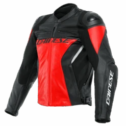 Dainese Racing 4 Leather Jacket Lava Red Black -Motorfiets Accessoires Verkoop dainese racing 4 leather jacket lava red black 1