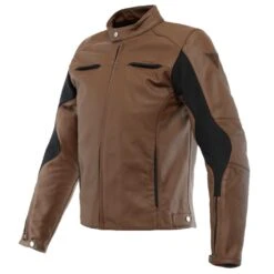 Dainese Razon 2 Leather Jacket Tobacco