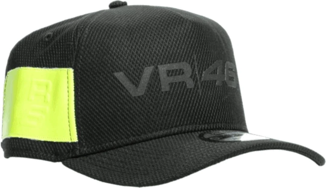 Dainese VR46 9Forty Black Fluo Yellow Cap 3 Dainese VR46 9Forty Black Fluo Yellow Cap