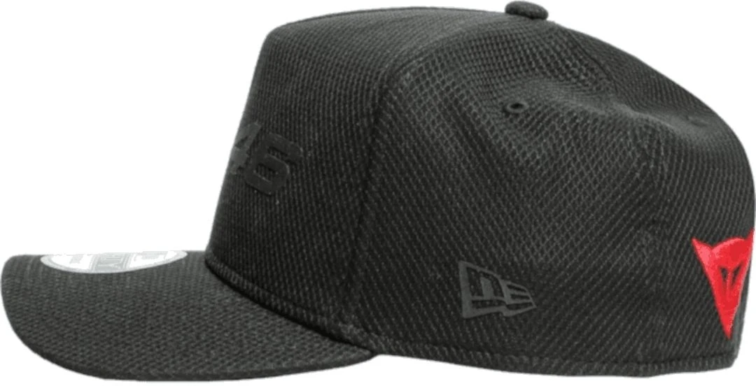 Dainese VR46 9Forty Black Fluo Yellow Cap 5 Dainese VR46 9Forty Black Fluo Yellow Cap - Afbeelding 3