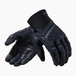 REV'IT! Caliber Donker Navy -Motorfiets Accessoires Verkoop fgs158 gloves caliber dark navy front 1