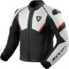 REV'IT! Jacket Matador Black Neon Red -Motorfiets Accessoires Verkoop fjl130 1270mf wlr ml