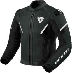 REV'IT! Jacket Matador Black White