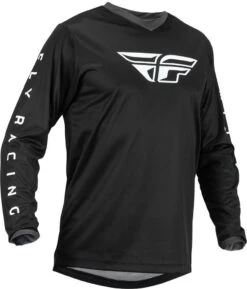 Fly Racing MX Jersey F-16 Black White