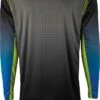 Fly Racing MX Jersey Lite Grey Blue Hi-Vis