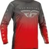 Fly Racing MX Jersey Lite Red Grey -Motorfiets Accessoires Verkoop fly racing mx jersey lite red grey 1
