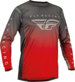 Fly Racing MX Jersey Lite Red Grey